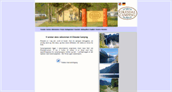 Desktop Screenshot of eikesdalcamping.no